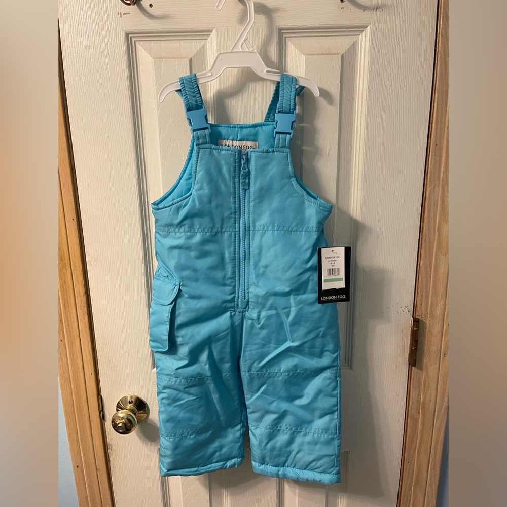 NWT London Fog blue snow suit 18 months
